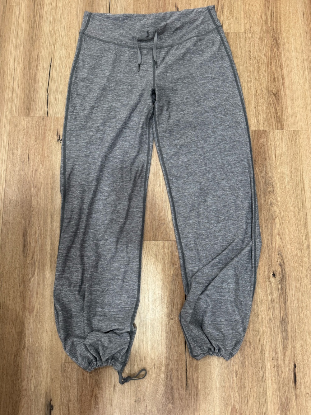 lululemon athletica Heather Gray Drawstring Jogger Pants
